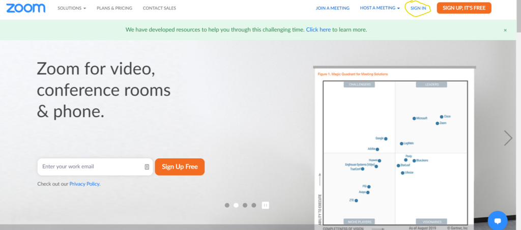 zoom meeting login instructions